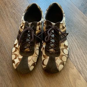 EUC Coach Sneakers size 8